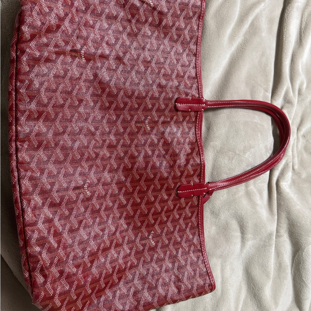 Goyard Red Tote Bag - Picture 3 of 10